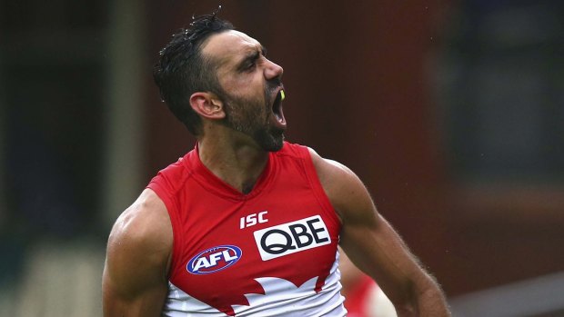 Adam Goodes is one of Bob Murphy's heroes.