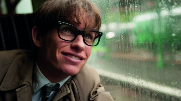 It takes years of training: Eddie Redmayne as Stephen Hawking in <i>The Theory of Everything</i>.