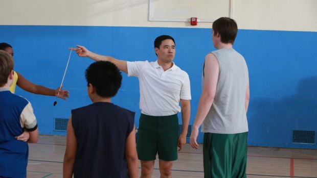 Louis finds his inner basketball coach in <i>Fresh Off The Boat</i>.