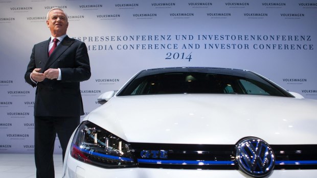 Martin Winterkorn, chief executive officer of Volkswagen AG.