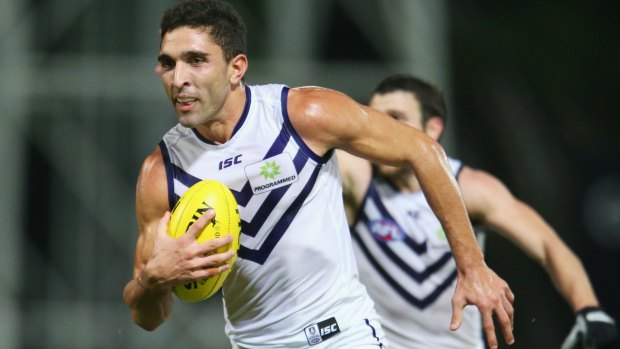 Anthony Morabito's time at the Dockers was ravaged by a number of serious injuries.