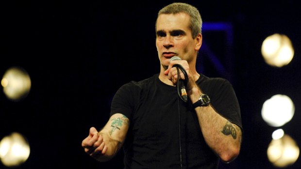 Author, activist, punk rock icon and television host Henry Rollins.