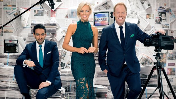 What if Waleed Aly (left) – having won a Gold Logie and served five years on <i>The Project</I> with Carrie Bickmore (centre) and Pete Helliar – decided he'd had enough of commercial TV?