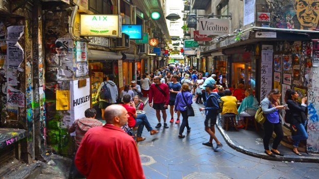Melbourne laneways: Melbourne did it first and they're awesome. 