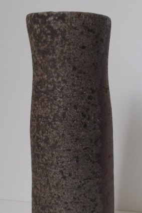 Lindsay Oesterritter, "Large woodfired vessel", AIR exhibition at Strathnairn Arts 