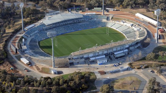 Will the ACT government bulldoze Canberra Stadium?