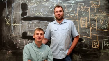 Morse Micro co-founders  Andrew Terry and Michael De Nil expect their chips to be in smart homes by 2020.