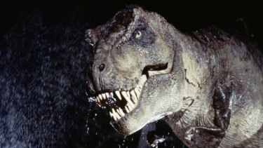 Carnivorous dinosaurs like the Tyrannosaurus rex and Velociraptor.
