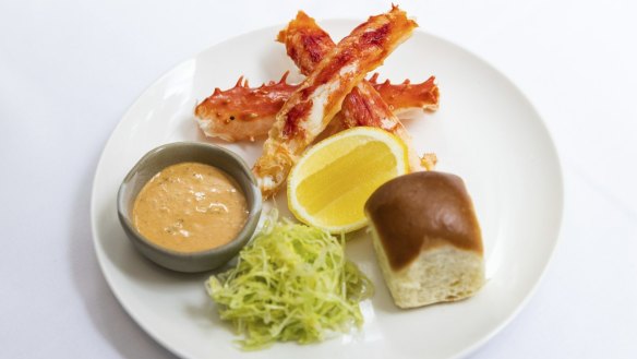 Go-to dish: Alaskan crab leg.