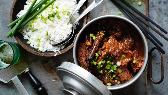 The spice is right: Neil Perry's cinnamon braised beef.