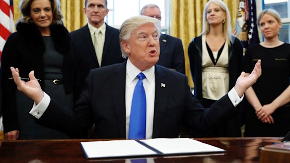 President Donald Trump is behaving exactly as we thought he would.