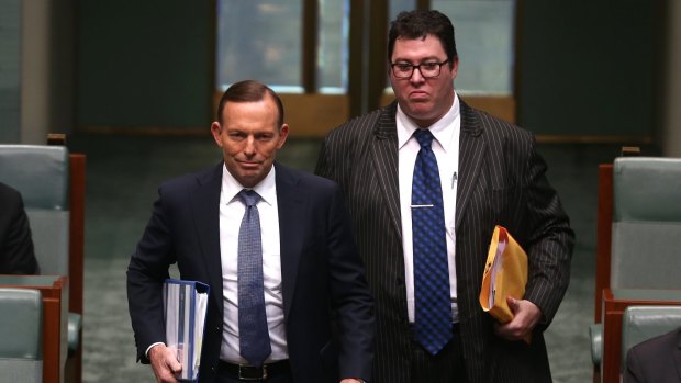 Nationals MP George Christensen (right) says a petition calling on Prime Minister Tony Abbott to block him from attending a Reclaim Australia rally is "intimidation".