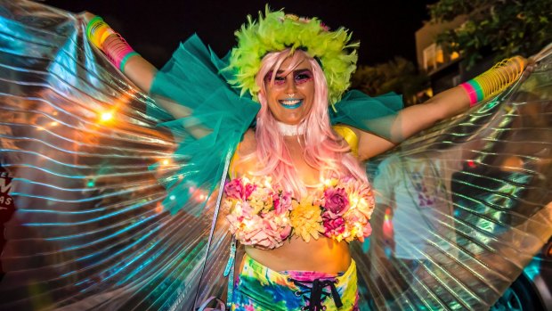 Arrive early to get a good viewing spot for  The Sydney Gay and Lesbian Mardi Gras Parade as it swarms through the streets of Darlinghurst. 