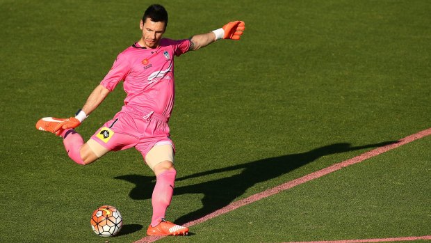 Swap: Sydney FC goalkeeper Vedran Janjetovic is heading west.