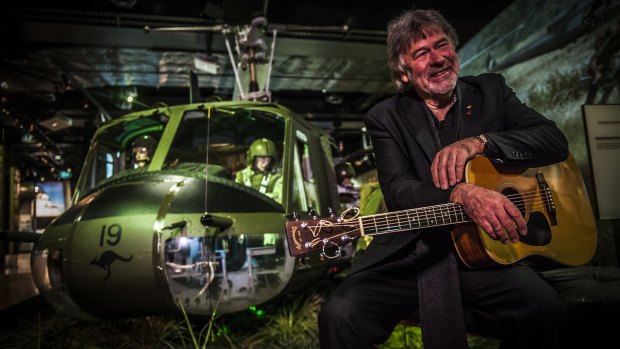 The guitar John Schumann wrote the  iconic Vietnam anthem 'I was Only 19' on, has been loaned to the Australian War Memorial for the 50th anniversary of the Battle of Long Tan.