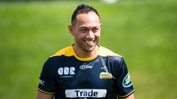 Captain Christian Lealiifano returned to Brumbies in fine form following a stint with Ulster. 