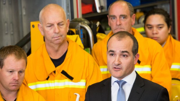 Emergency Services Minister, James Merlino has announced the new CFA board while at the Cranbourne CFA station.  