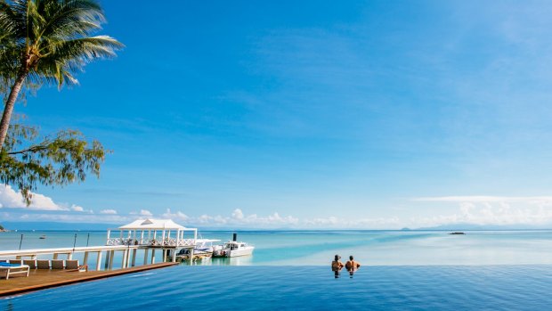 Luxury private island accommodation: Orpheus Island resort, Queensland.