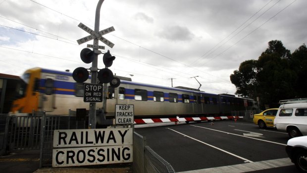 The Andrews government is spending big to spruik its level crossing program.