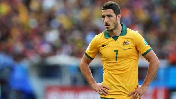 Ready and waiting: Mathew Leckie, a big Tim Cahill fan and the Socceroo who could step up when Cahill steps down.