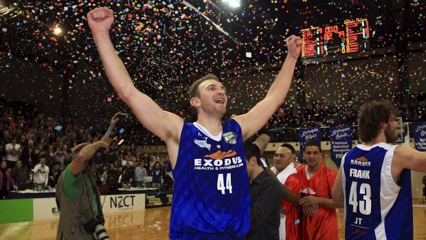 New recruit: Nick Horvath during his stint with the Wellington Saints in the New Zealand league.
