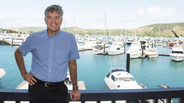 Former Olympian Glenn Bourke loves his role as CEO of Hamilton Island.
