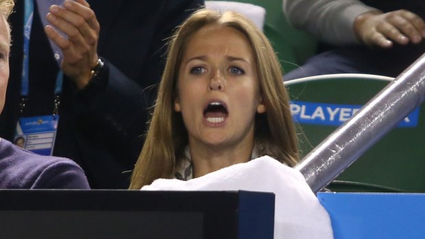 Kim Sears’ mouth got her into trouble.