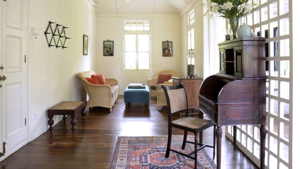 The house was restored by former Australian banker Christopher Ong.