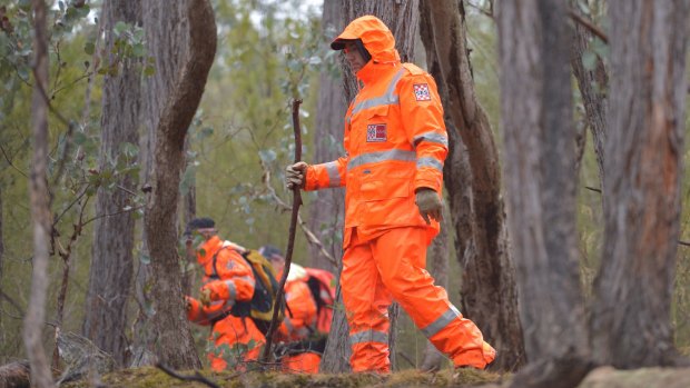 SES volunteers search for Luke Shambrook. It's now day five since the 11-year-old wandered off into the bush.