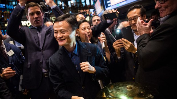 Bell epoque: China's richest man Jack Ma has become one of the world's wealthiest people with the record IPO of Alibaba.