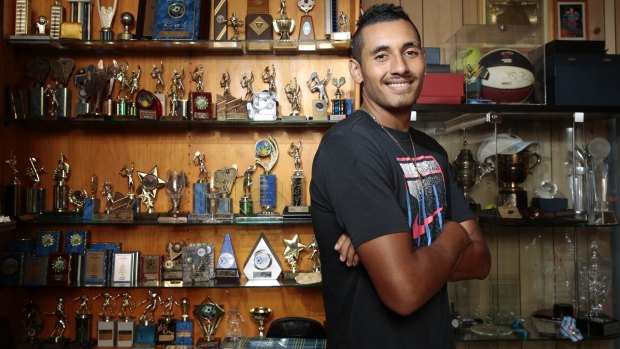 In the spotlight: Nick Kyrgios will be the centre of attention at the Australian Open.