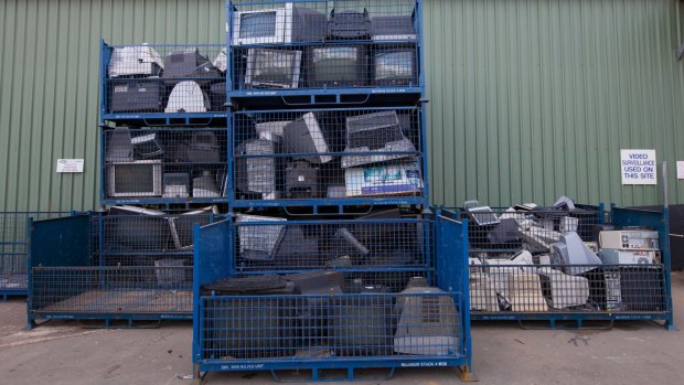 E-waste is a growing problem.