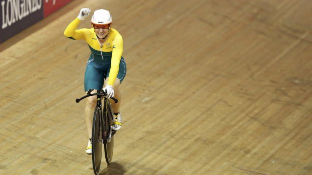 Anna Meares has won a total of 10 world titles from 11 appearances.