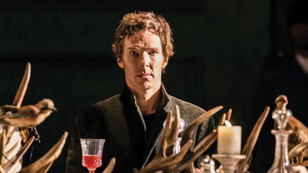Benedict Cumberbatch is coming to the end of the season for his first Hamlet at the Barbican in London.
