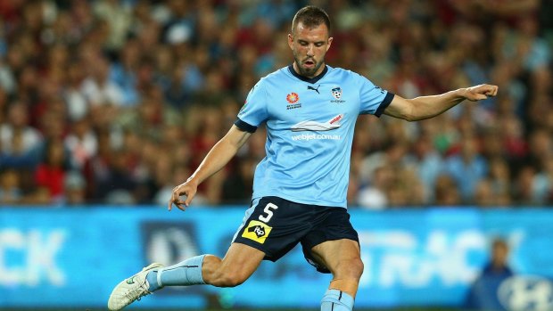 Player of the year: Central defender Matt Jurman has picked up all the awards after a stellar season for Sydney FC.