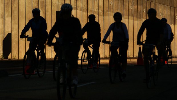 Dark forces: social media comments about cycling can be confronting. 