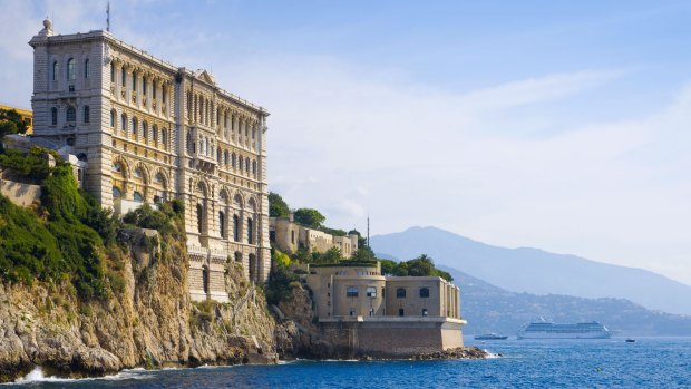 The Oceanographic Museum of Monaco, founded by Prince Albert II's grandfather in 1910.