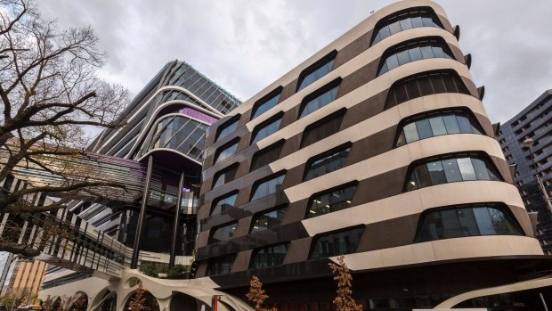 There are concerns about the cladding on the Victorian Comprehensive Cancer Centre.