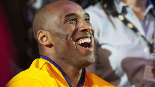 A champion retires: Los Angeles Lakers' forward Kobe Bryant after his final NBA game.