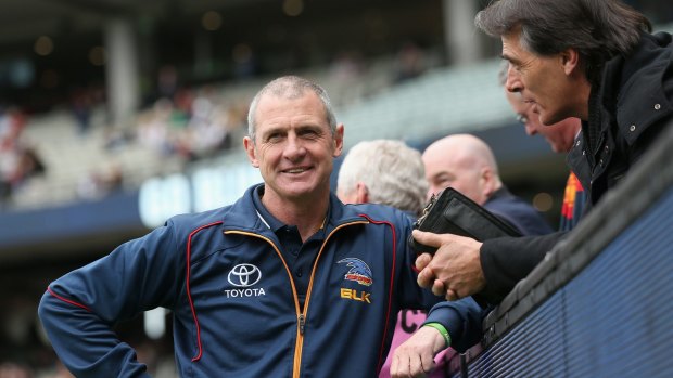 The late Phil Walsh was always at ease among fans.