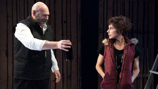 Jonathan Mill and Francesca Savige in Moby Dick.