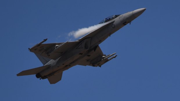 For people who have experienced war, the Super Hornets at Riverfire could be a terrifying experience.