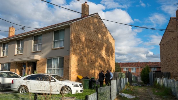 The home in Perth Street, West Heidelberg where Sanaya Shaib lived with her mother and other relatives.