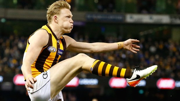 Rising Star: James Sicily has filled the breach up forward 