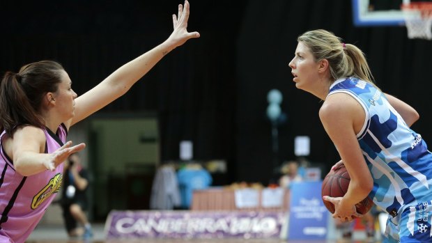 Canberra Capitals skipper Carly Wilson has urged the team to lift its work rate against Townsville.  