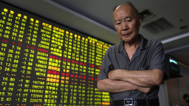 Long faces on the Chinese sharemarket caused a ripple of worry through our financial system last month. Photo: AP