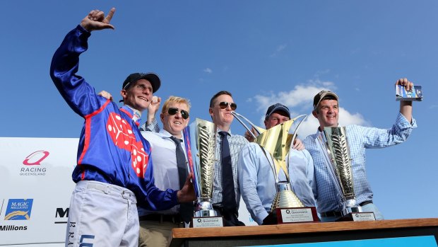 The best products from Magic Millions got the cash in $1 million races at the meeting.