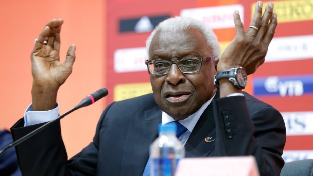 Former IAAF president Lamine Diack.