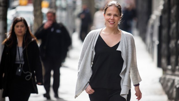 Lisa O'Brien is spending less on transport and walking more often. 