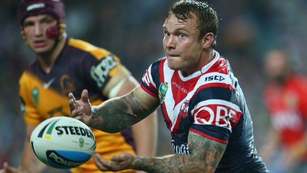 Responsibility: Roosters captain Jake Friend.